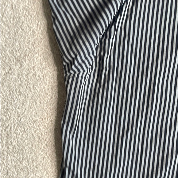 Covington Black and White Casual Button Down Shirt - Picture 4 of 6